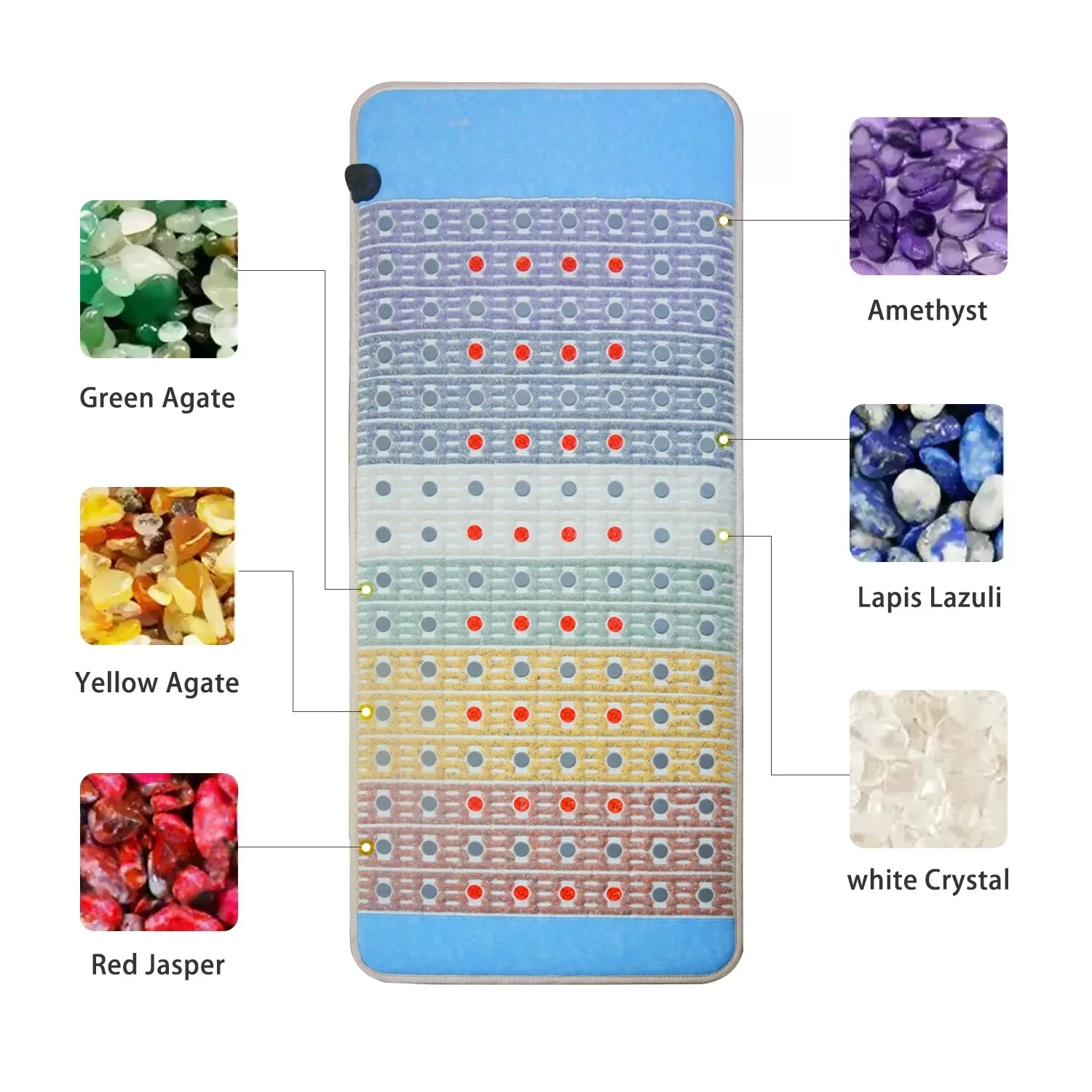 Reliable Natural Crystal Mat R - Oxygen Yoga & Fitness Joshua Creek ulasan dan harga