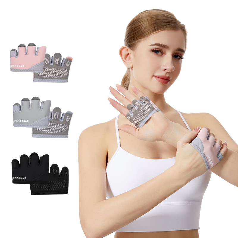 Pair of Fitness Fingerless Glo - Fitness Yoga Pilates ulasan dan harga