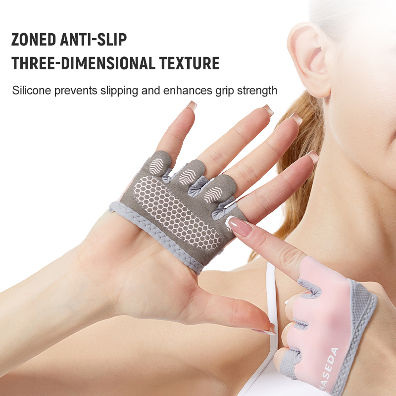 Pair of Fitness Fingerless Glo - Fitness Yoga Pilates ulasan dan harga