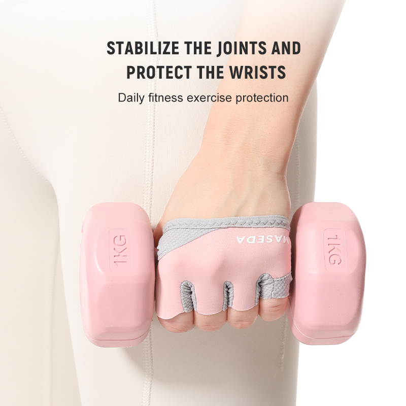 Pair of Fitness Fingerless Glo - Fitness Yoga Pilates ulasan dan harga
