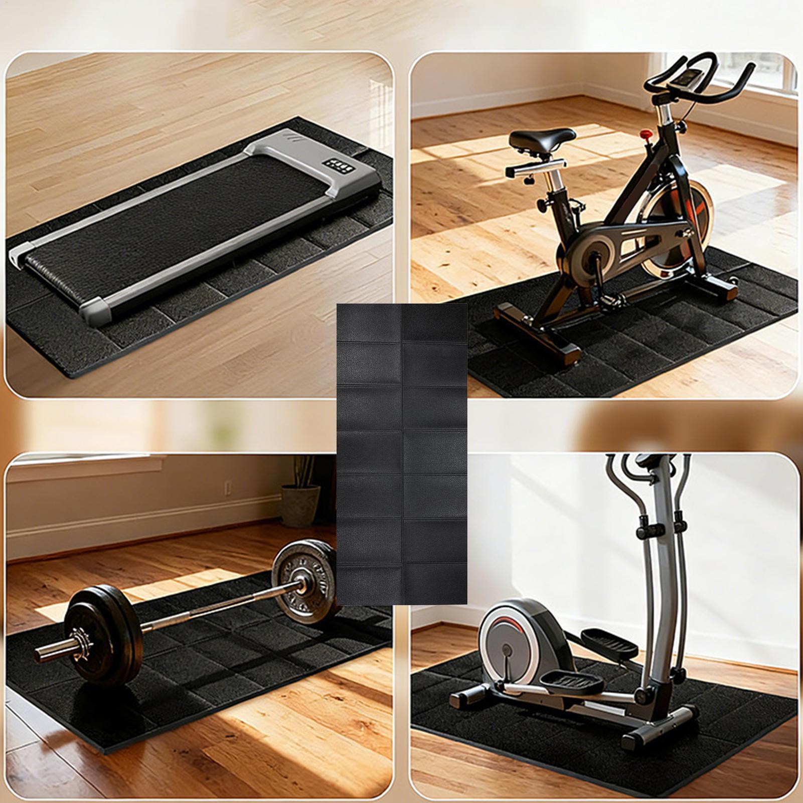 Treadmill Mat Vibration Absorb - Fitness Yoga Pilates ulasan dan harga