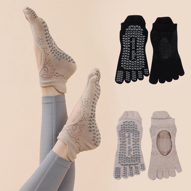 Women Yoga Toe Socks High Qual - Yoga Fitness Pilates ulasan dan harga