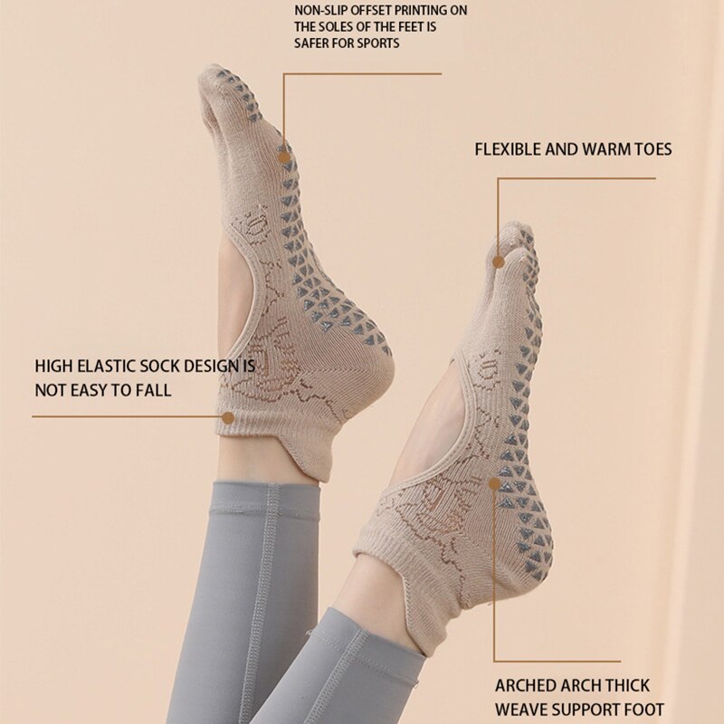 Women Yoga Toe Socks High Qual - Yoga Fitness Pilates ulasan dan harga