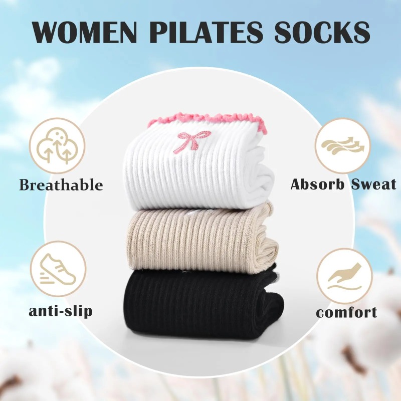 Professional Yoga Socks, Cotto - Fitness Yoga Pilates ulasan dan harga