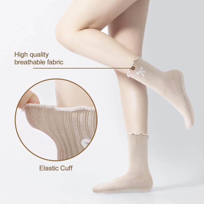 Professional Yoga Socks, Cotto - Fitness Yoga Pilates ulasan dan harga