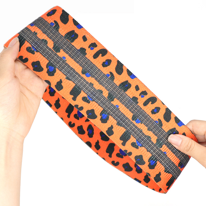 Leopard Print Booty Bands, Non - Yoga Fitness Resistance Band ulasan dan harga