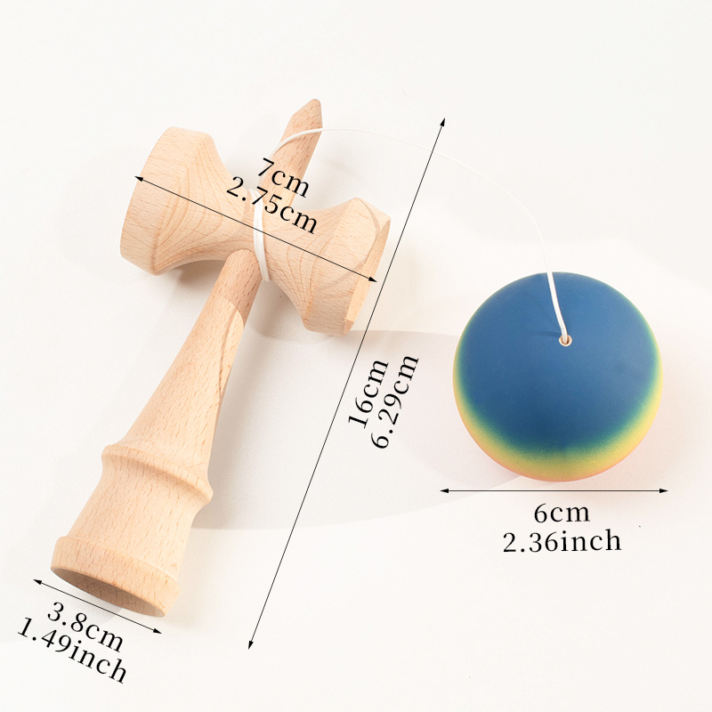 Kendama Wooden Skill Ball with - Bosu Ball Balance ulasan dan harga