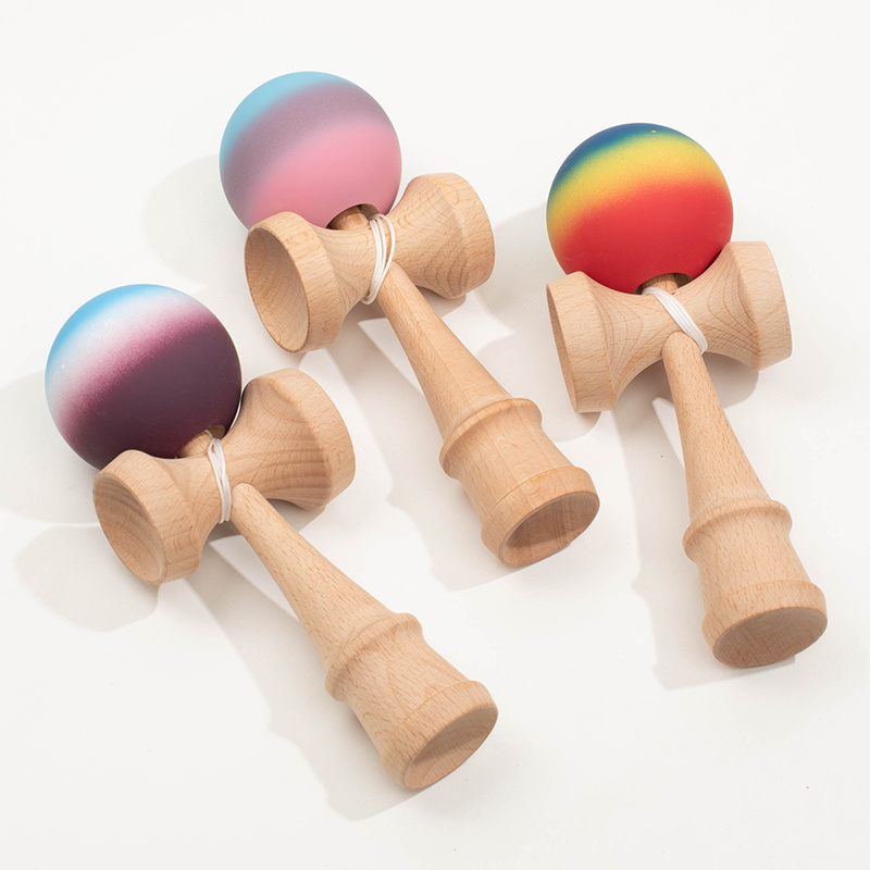 Kendama Wooden Skill Ball with - Bosu Ball Balance ulasan dan harga