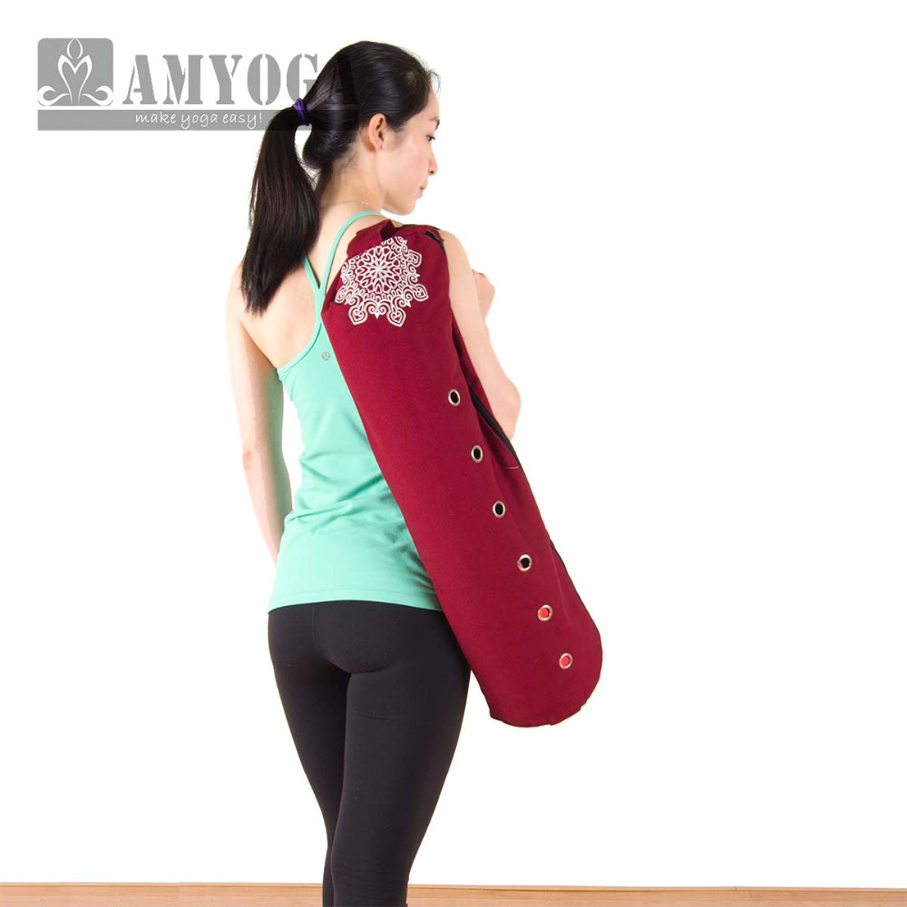 Canvas Yoga Mat Bag Single Sho - Fitness Of Yoga ulasan dan harga