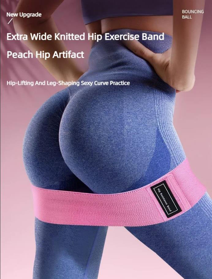 3Pcs Fabric Resistance Hip Boo - Yoga Fitness Resistance Band ulasan dan harga