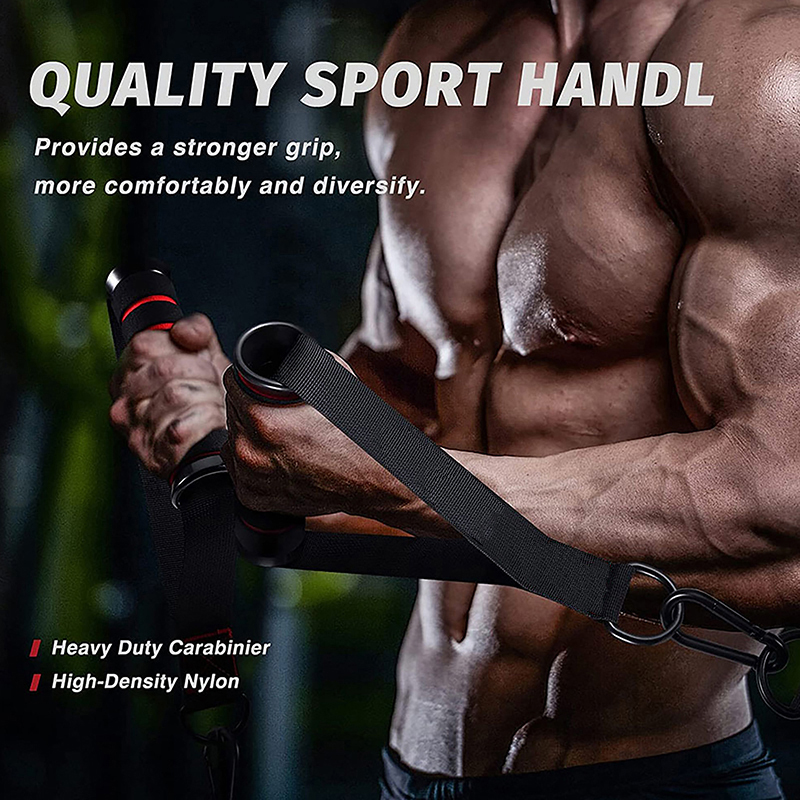 Heavy Duty Cable Machine Handl - Yoga Fitness Resistance Band ulasan dan harga