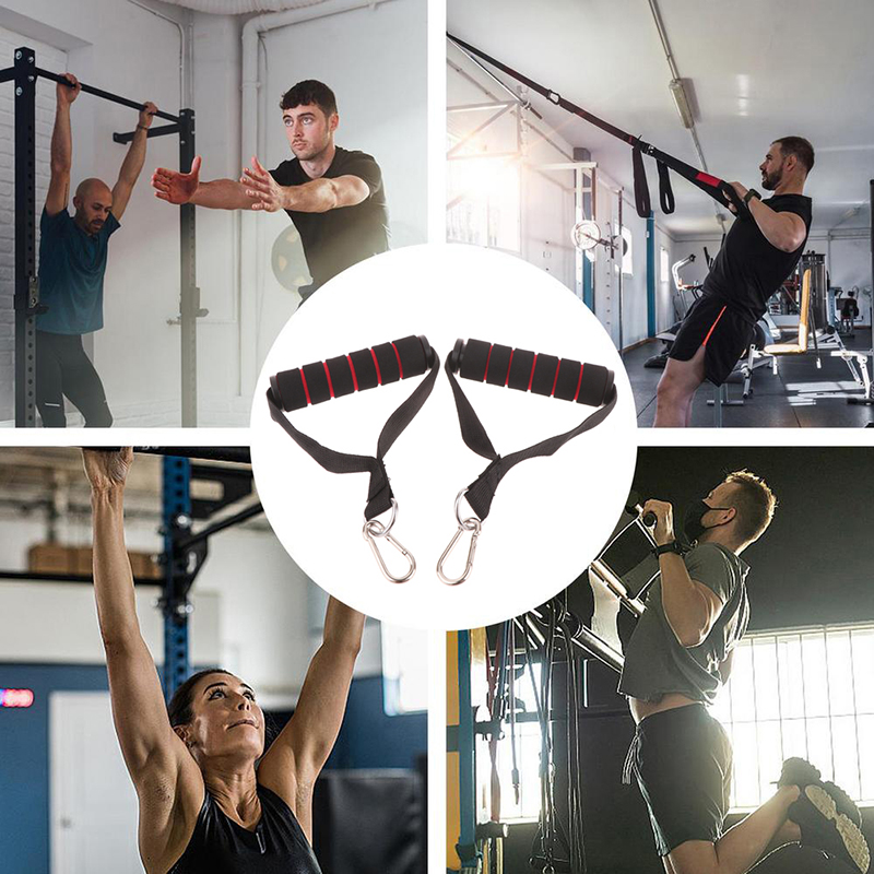 Heavy Duty Cable Machine Handl - Yoga Fitness Resistance Band ulasan dan harga
