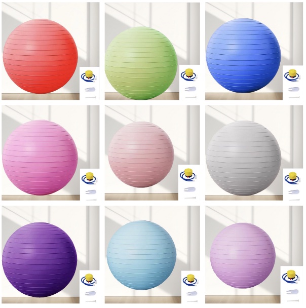 Yoga Ball 75cm Explosion-proof - Bosu Ball Balance ulasan dan harga
