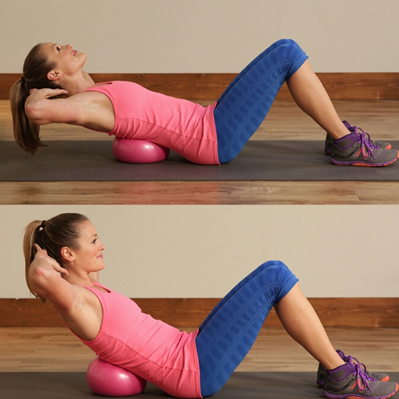 New 25cm Yoga Ball Exercise Gy - Bosu Ball Balance ulasan dan harga