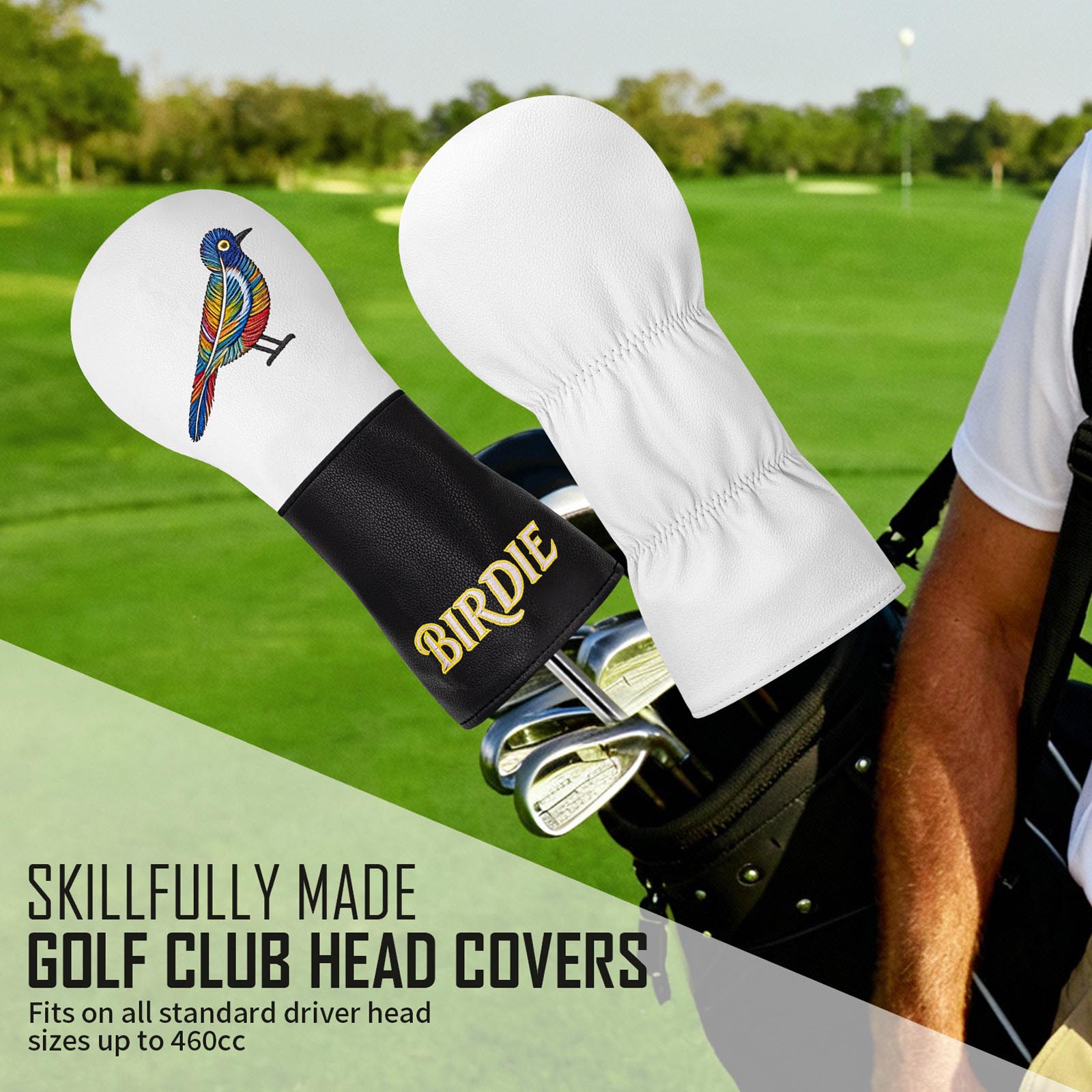 Colorful Bird Embroidery Golf  - Resistance Bands ulasan dan harga