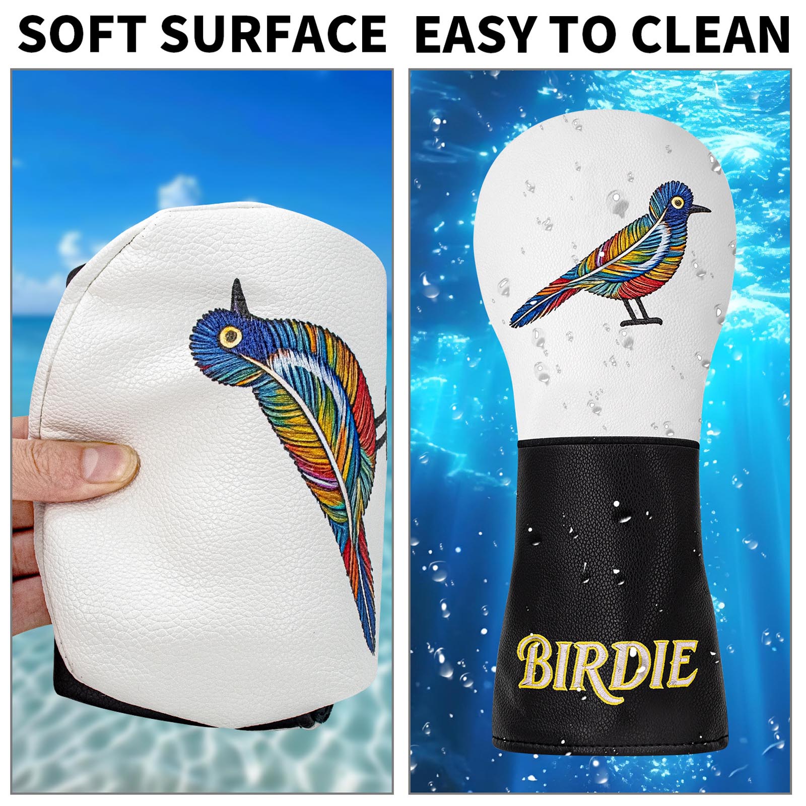 Colorful Bird Embroidery Golf  - Resistance Bands ulasan dan harga