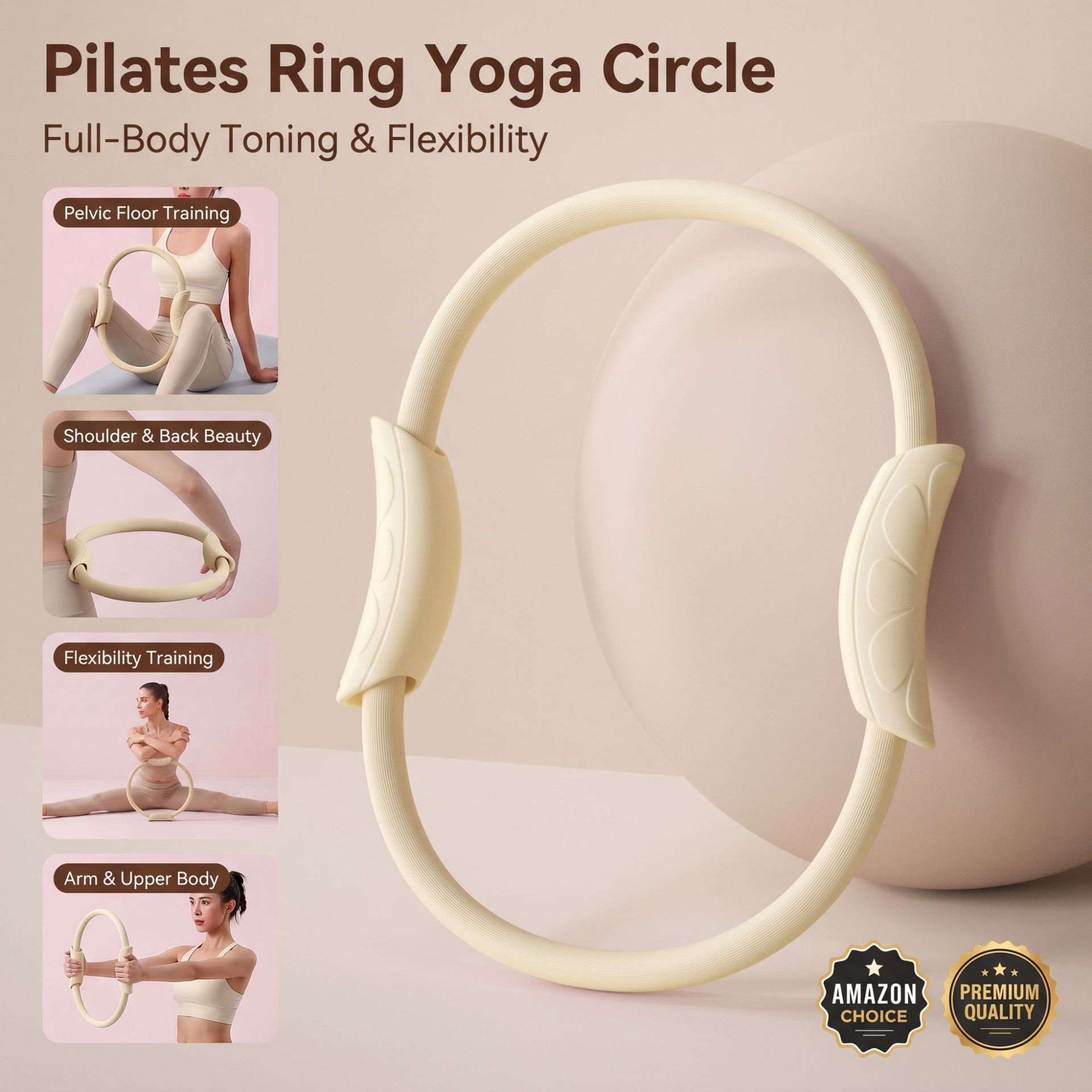 Pilates Ring, Yoga Ring, Pelvi - Yoga Fitness Ring ulasan dan harga
