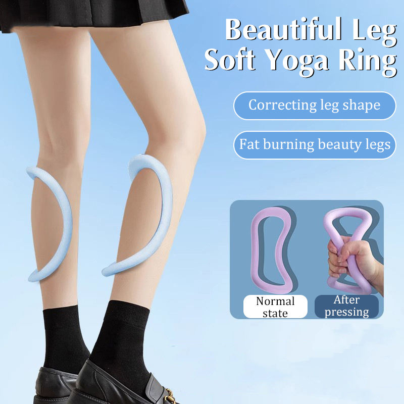 1Pc TPR Soft Fascia Stretch Fi - Yoga Fitness Ring ulasan dan harga