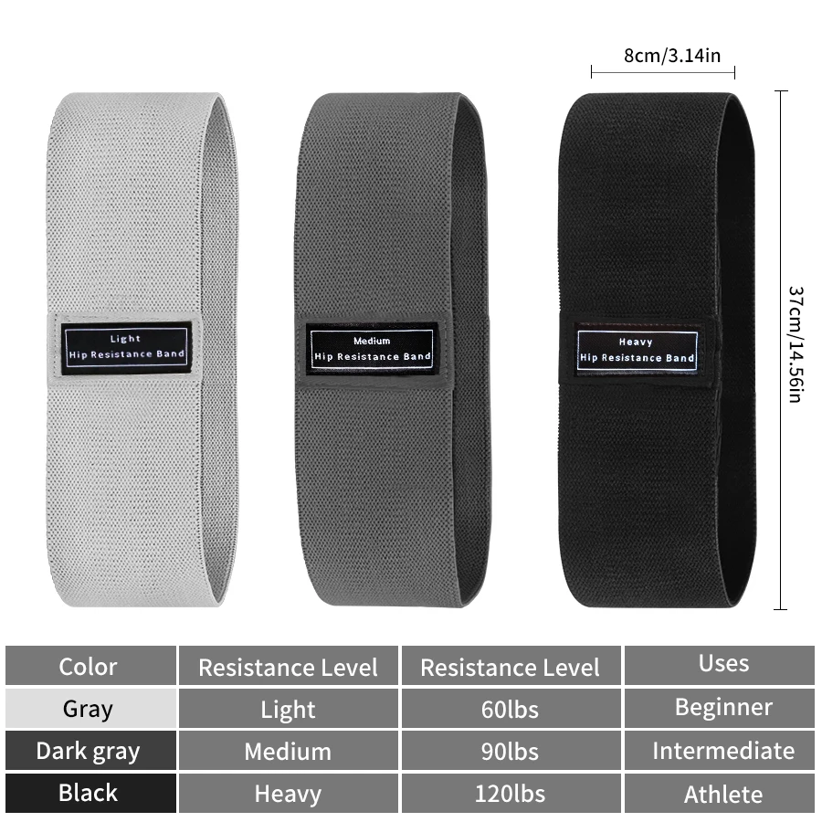 Fabric Resistance Hip Booty Ba - Yoga Fitness Resistance Band ulasan dan harga
