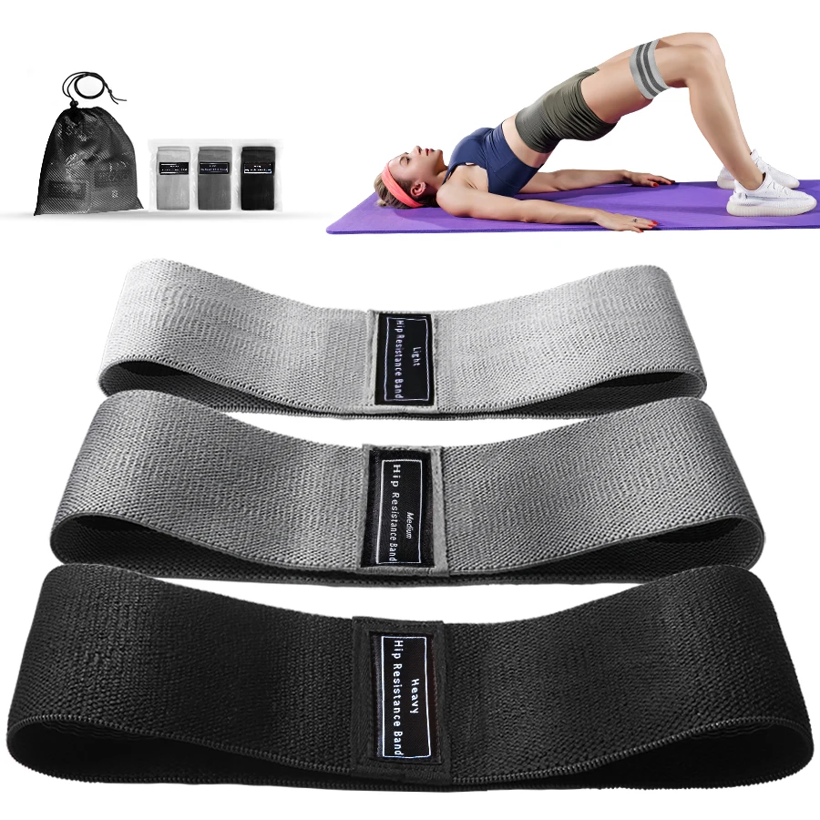 Fabric Resistance Hip Booty Ba - Yoga Fitness Resistance Band ulasan dan harga